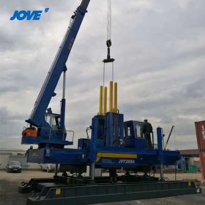 Hydraulic excavator press pile driver for sale